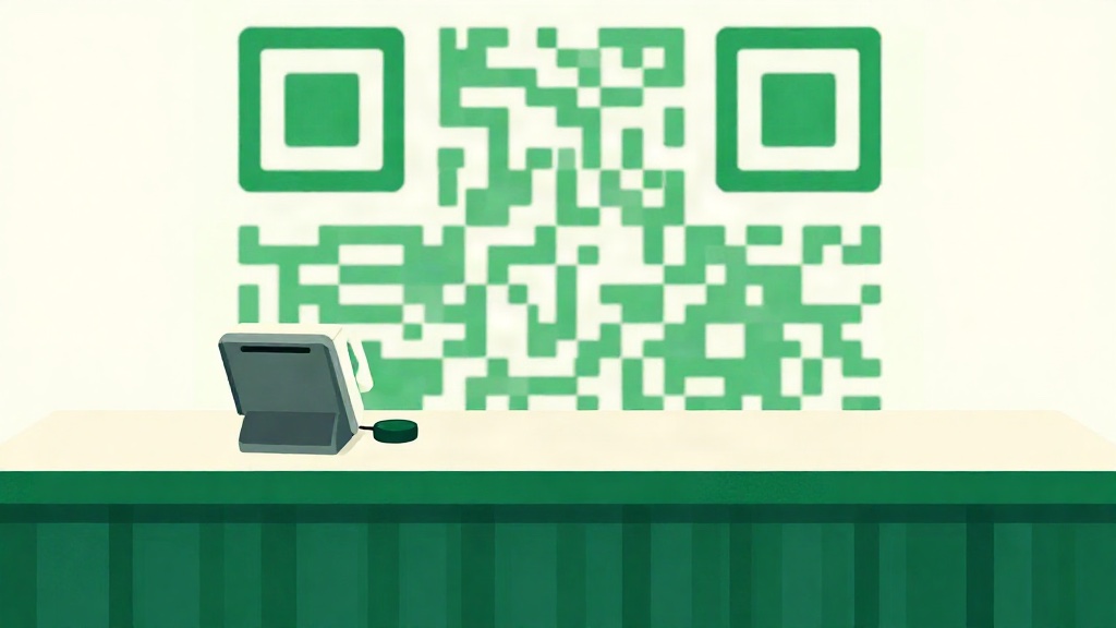 PayNow QR payment counter at a Singapore hawker stall